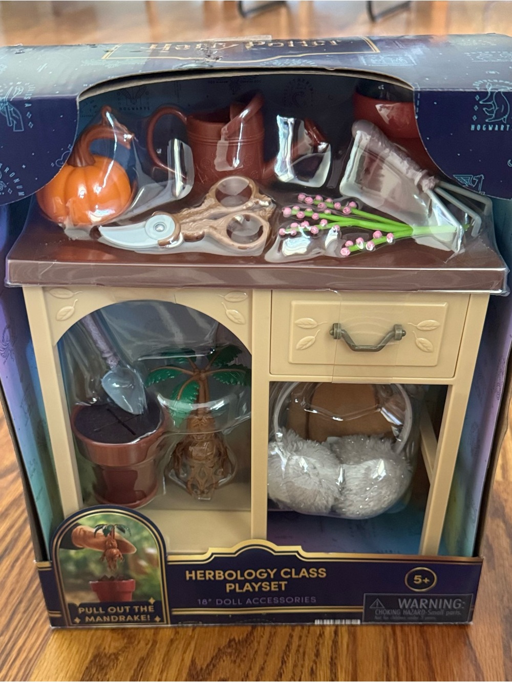 NWT Harry Potter Herbology Class Playset for 18” Dolls